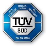 TÜV Zertifizierung DIN EN 50600